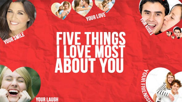 Five Things I Love - 3787907 Download Videohive