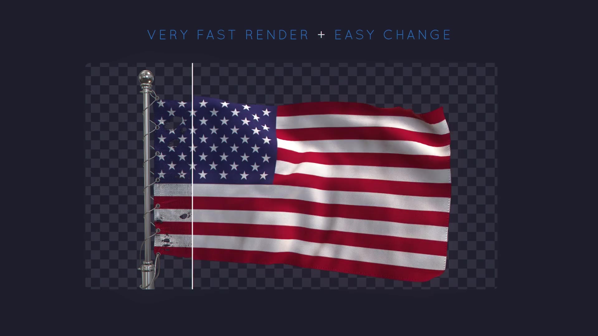after effects flag template free download
