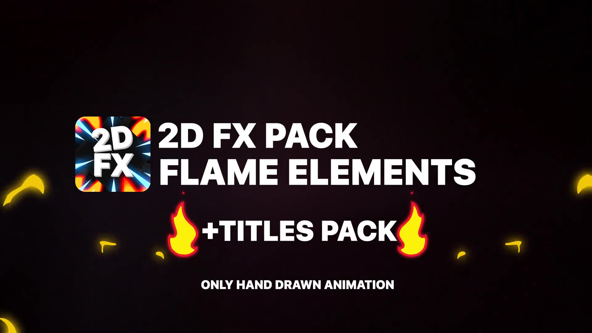 Flame And Titles | After Effects Videohive 26376666 After Effects Image 1