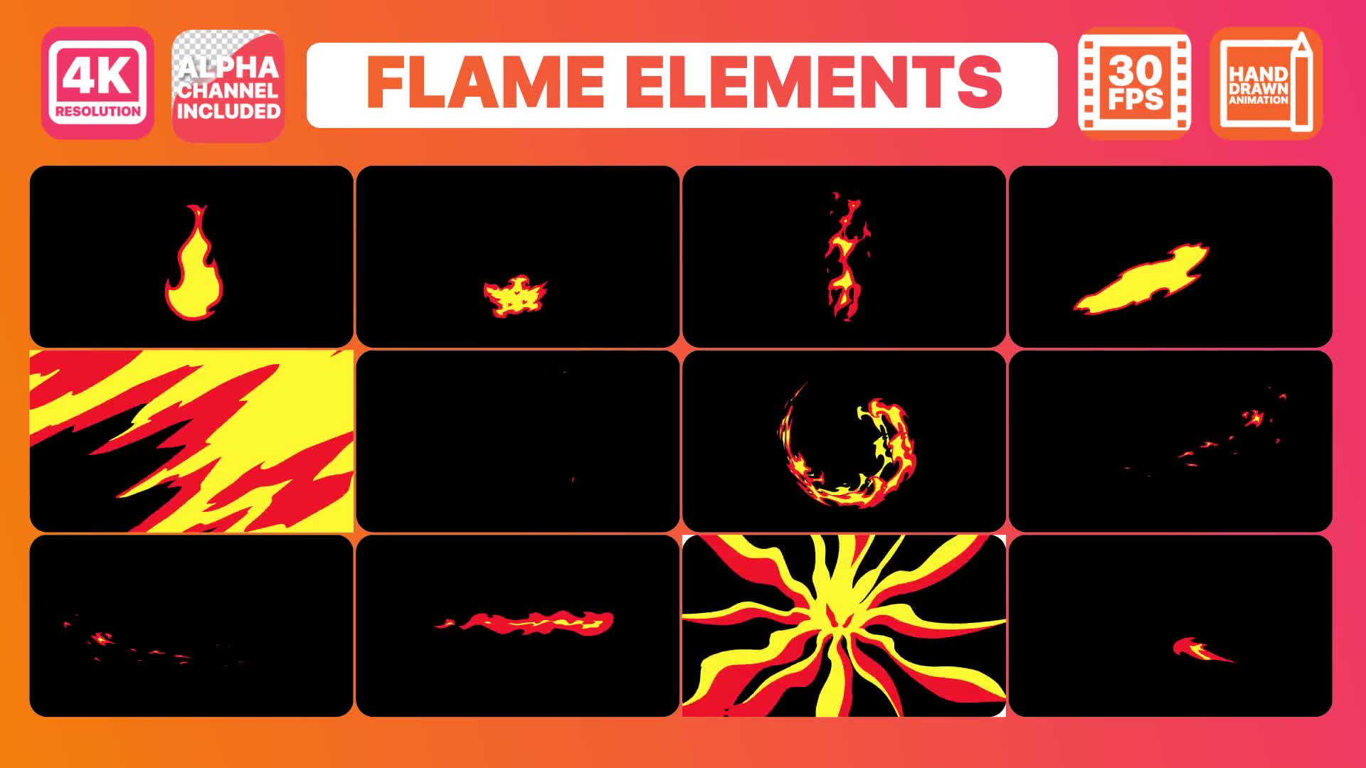 after effect flame download