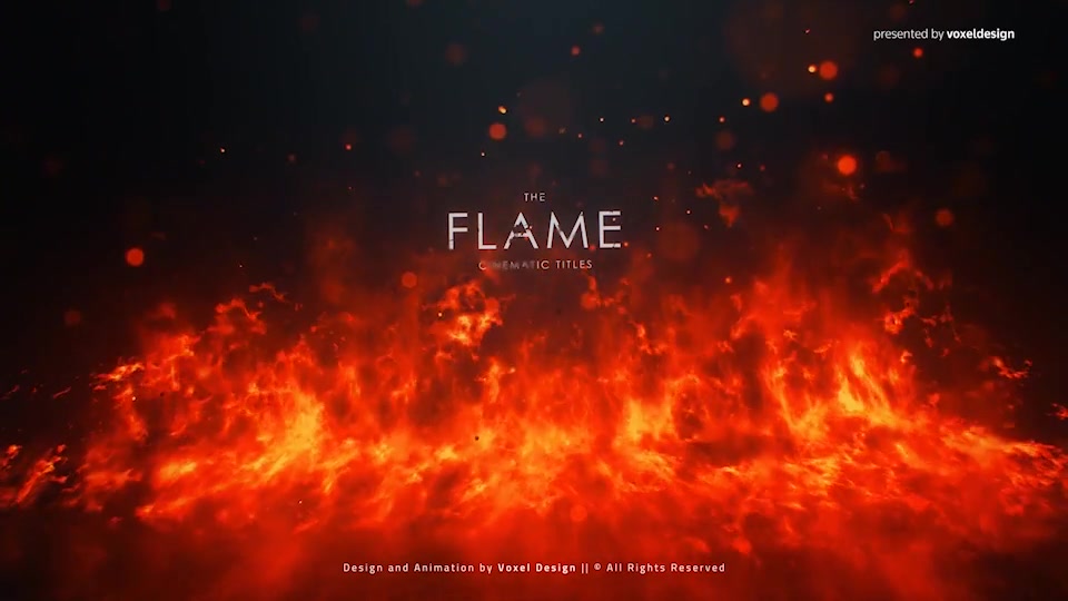 FLAME Cinematic Titles Videohive 24085473 After Effects Image 2