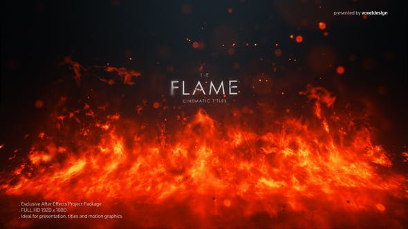 FLAME Cinematic Titles - Download 24085473 Videohive