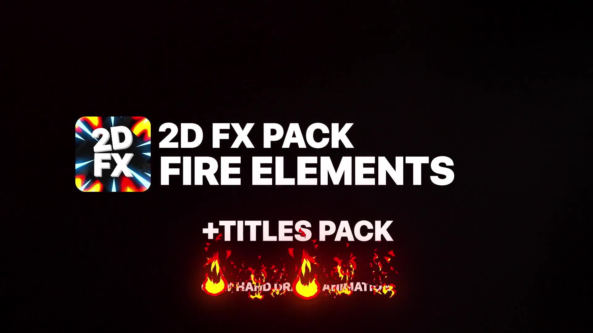 Flame Elements And Titles | After Effects Template Videohive 23705320 After Effects Image 1