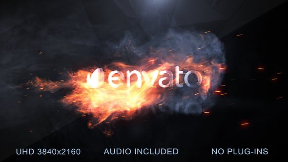 Flame Logo Reveal - 23714915 Download Videohive