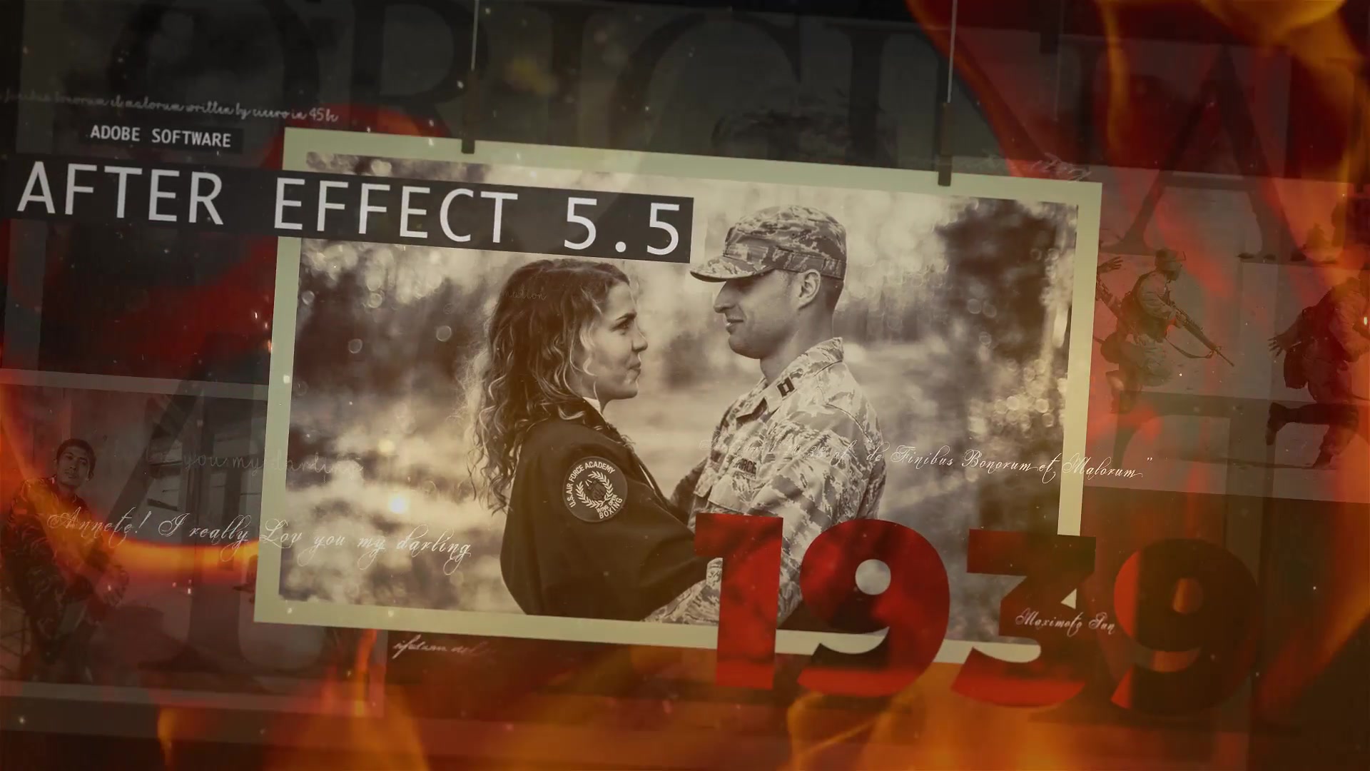 Flame of History Slideshow Videohive 23509014 After Effects Image 4