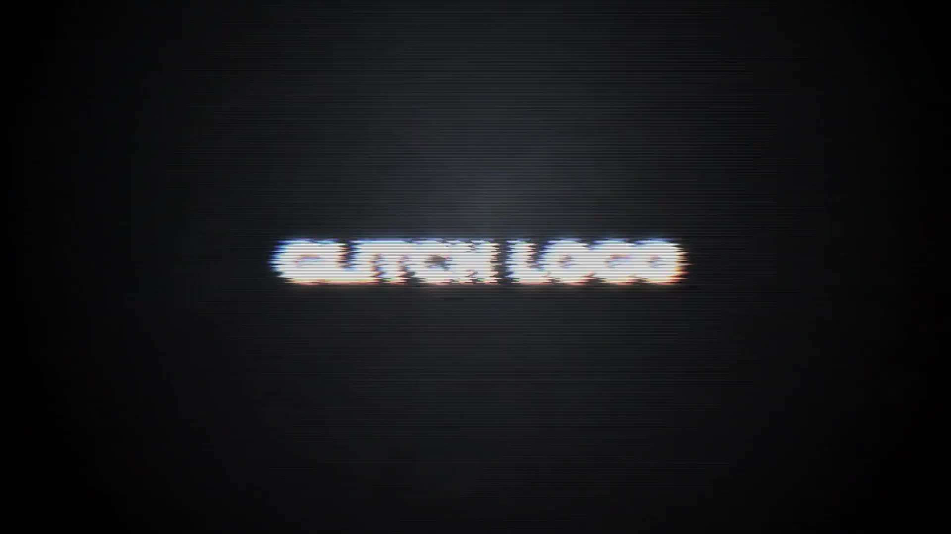 Flare Glitch Logo Mogrt Videohive 26599077 Premiere Pro Image 1