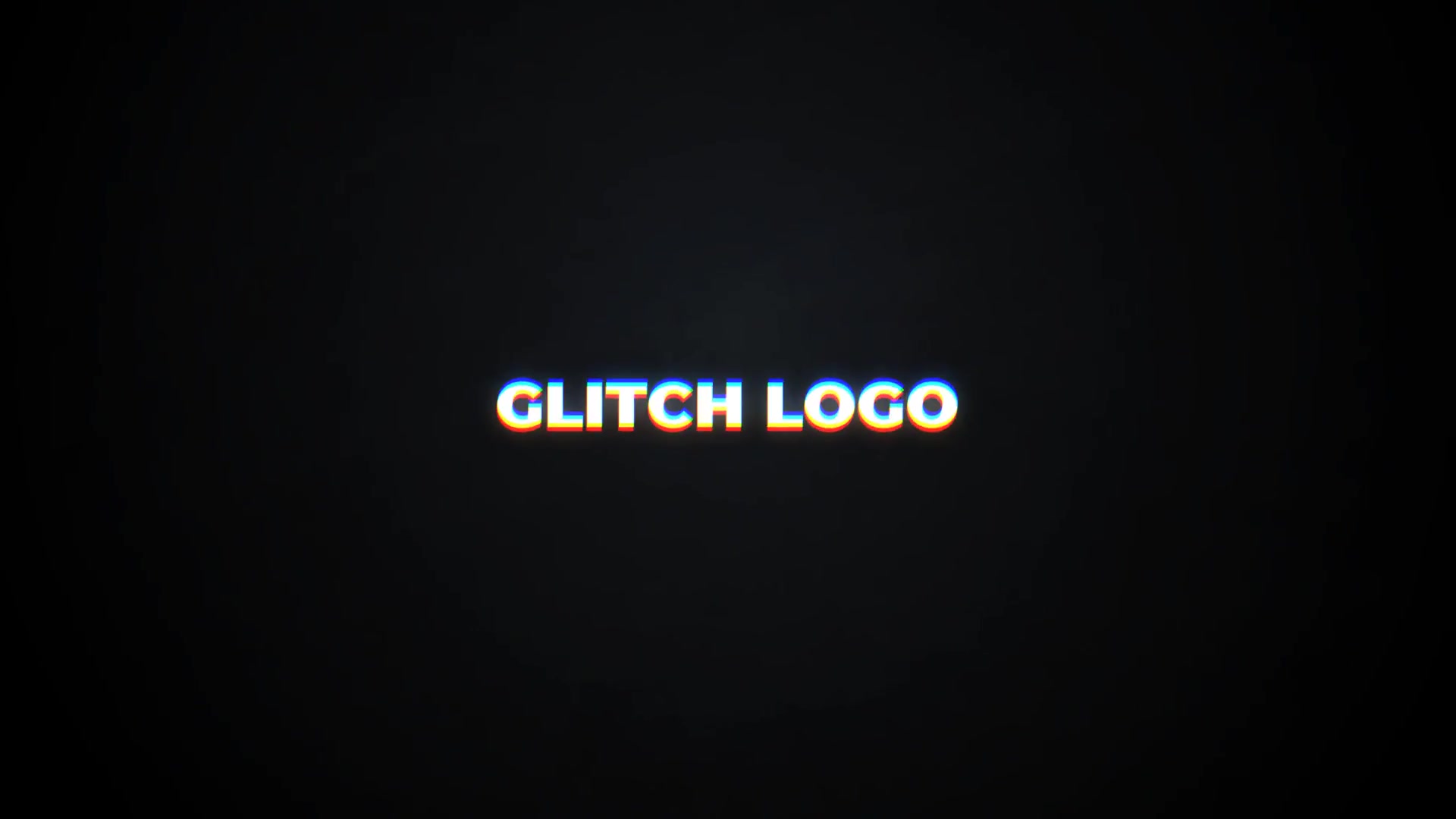 Flare Glitch Logo Mogrt Videohive 26599077 Premiere Pro Image 4