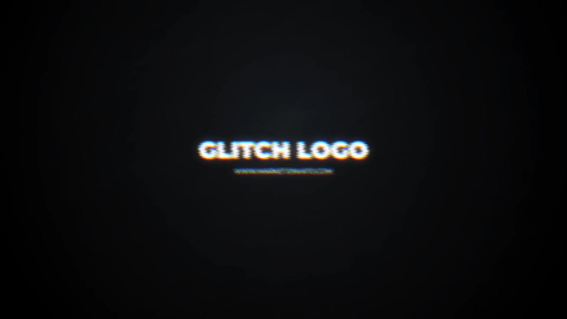 Flare Glitch Logo Mogrt Videohive 26599077 Premiere Pro Image 7