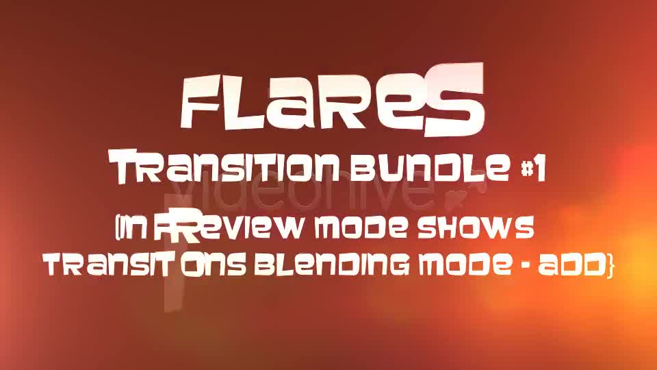 Flares Transition Bundle 1 Videohive 469480 Motion Graphics Image 1