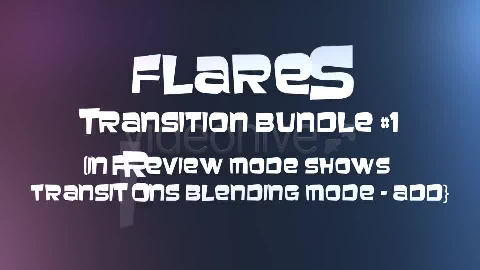 Flares Transition Bundle 2 Videohive 491014 Motion Graphics Image 1