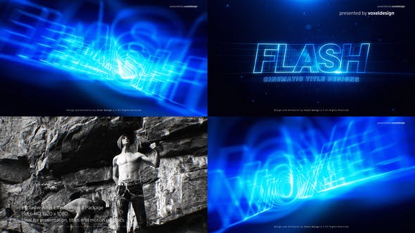 FLASH Cinematic Title - 25227758 Download Videohive