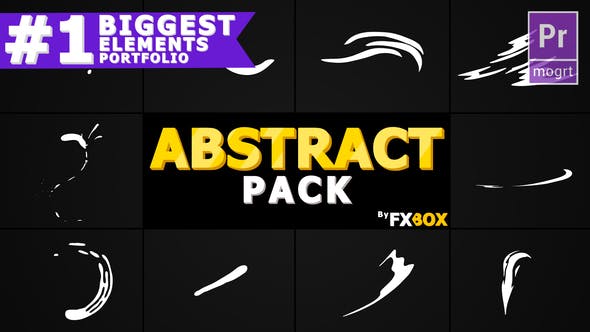 Flash FX Abstract Shapes | Premiere Pro MOGRT - Download Videohive 22739588