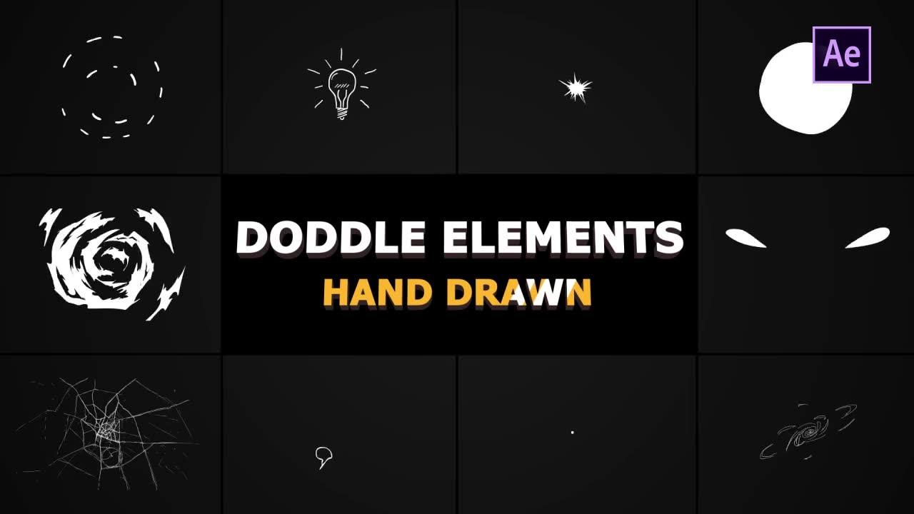 Flash FX Doodle Elements - Download Videohive 21741834