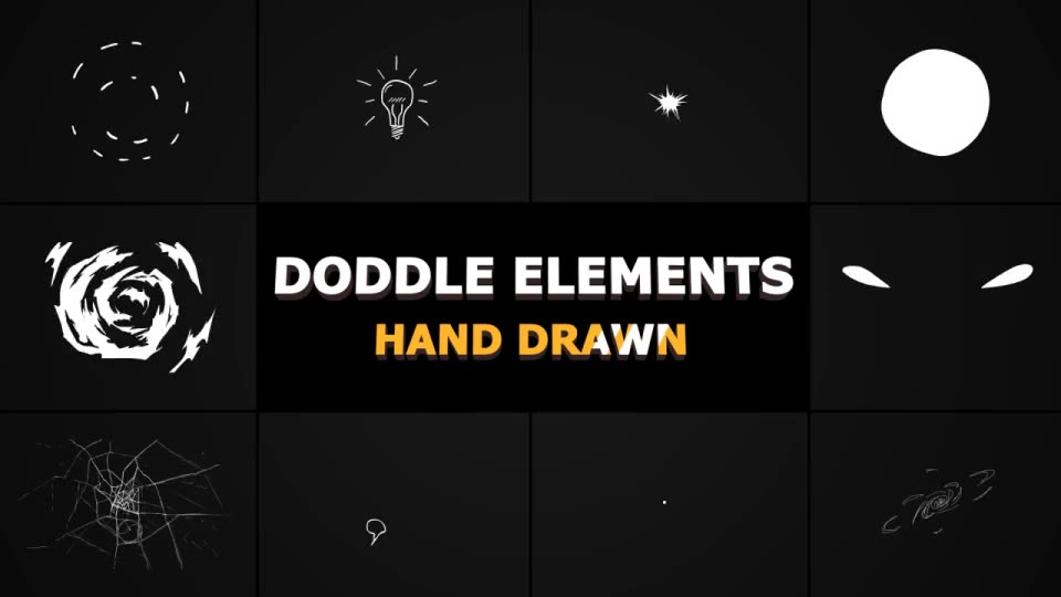 Flash FX Doodle Elements - Download Videohive 22729989