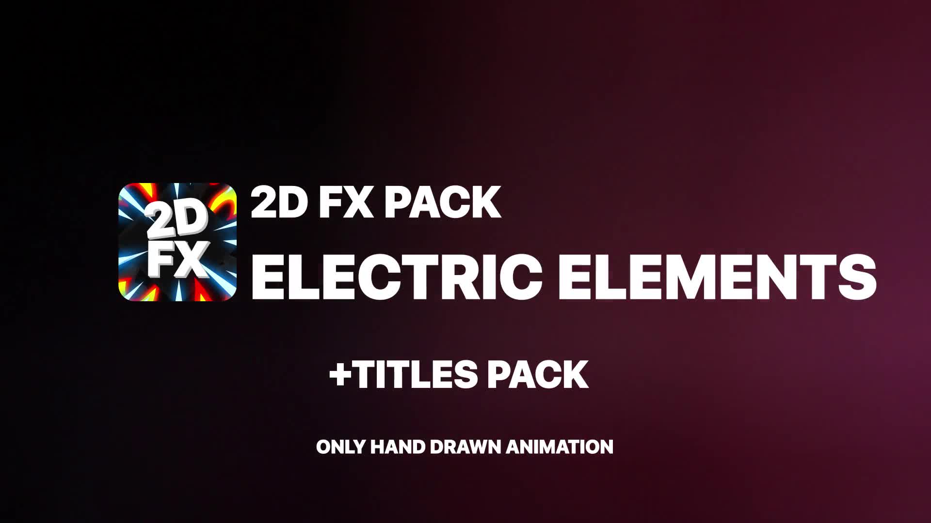 Flash FX Electric Elements And Titles - Download Videohive 22627845