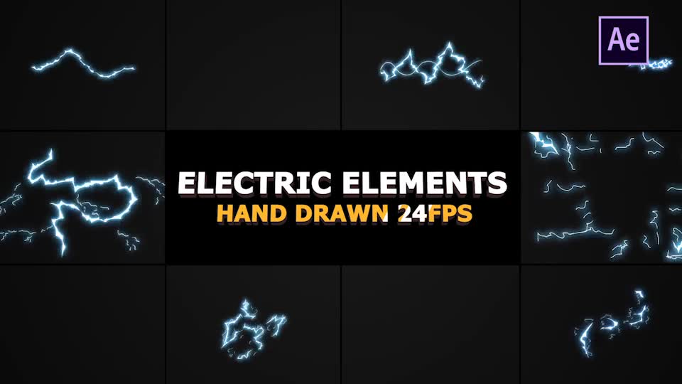 Flash FX Electric Elements And Transitions - Download Videohive 21099232