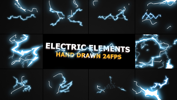 Flash FX Electric Elements And Transitions - Download Videohive 21099232