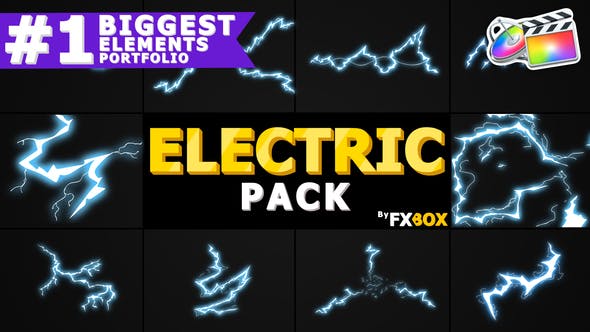 Flash FX ELECTRIC Elements | FCPX - Download 23473262 Videohive