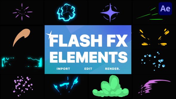 Flash FX Elements | After Effects - 32094611 Videohive Download