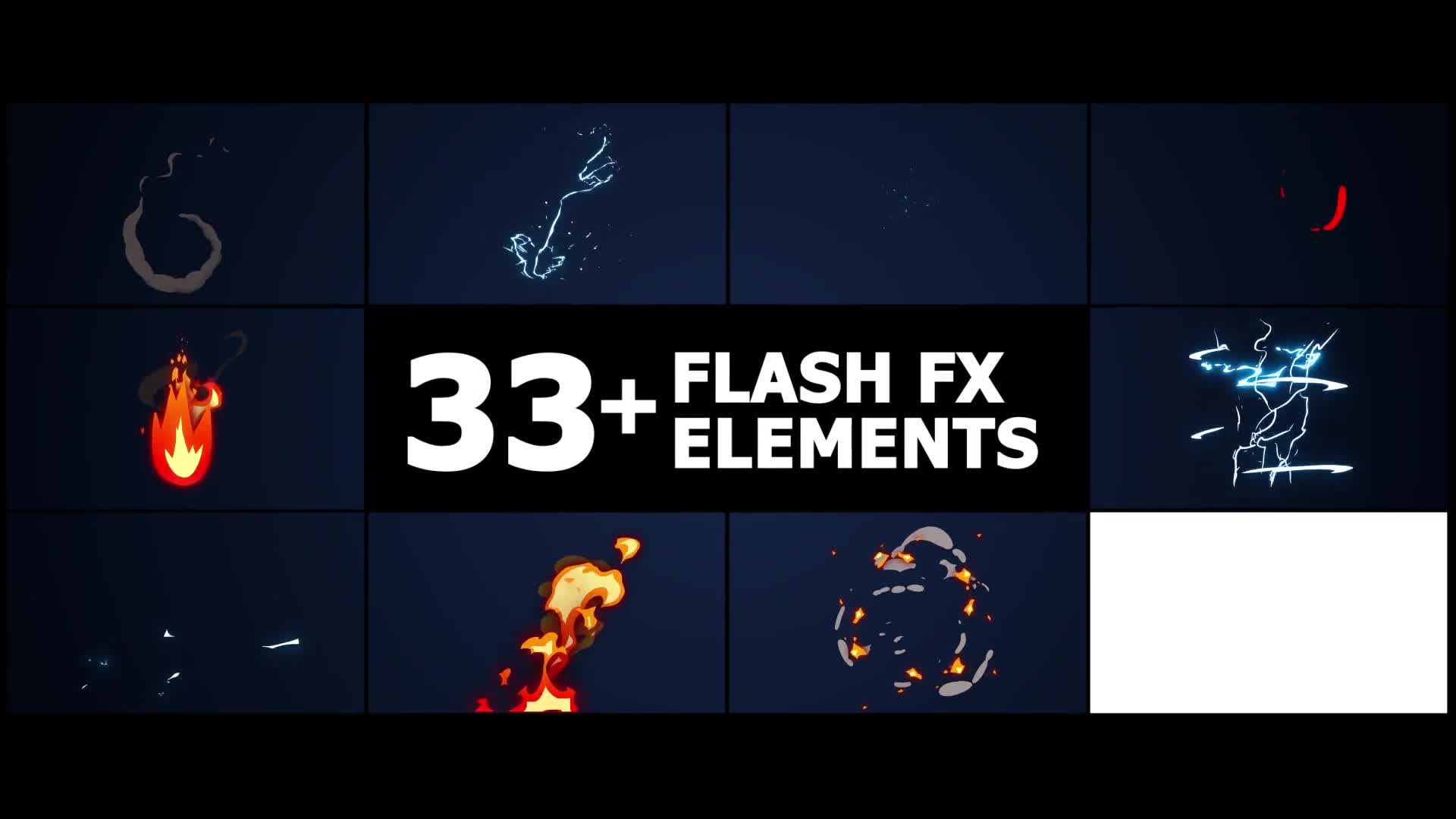 Flash FX Elements | After Effects Videohive 38541549 After Effects Image 1