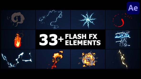 Flash FX Elements | After Effects - 38541549 Videohive Download