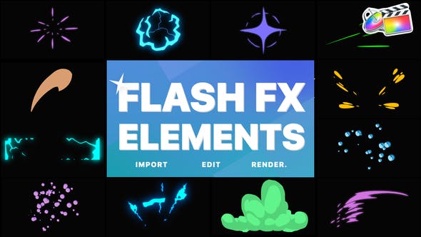 Flash FX Elements | FCPX - Download Videohive 36048538