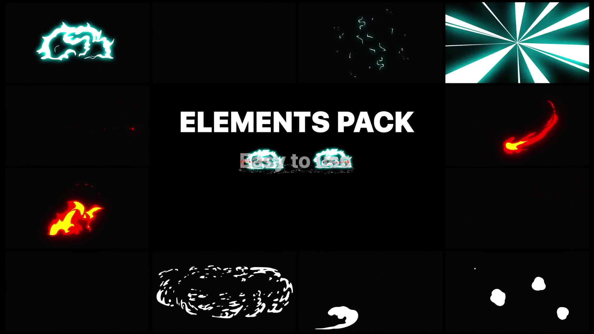 Flash FX Elements Pack 01 | DaVinci Resolve Videohive 33074615 DaVinci Resolve Image 3