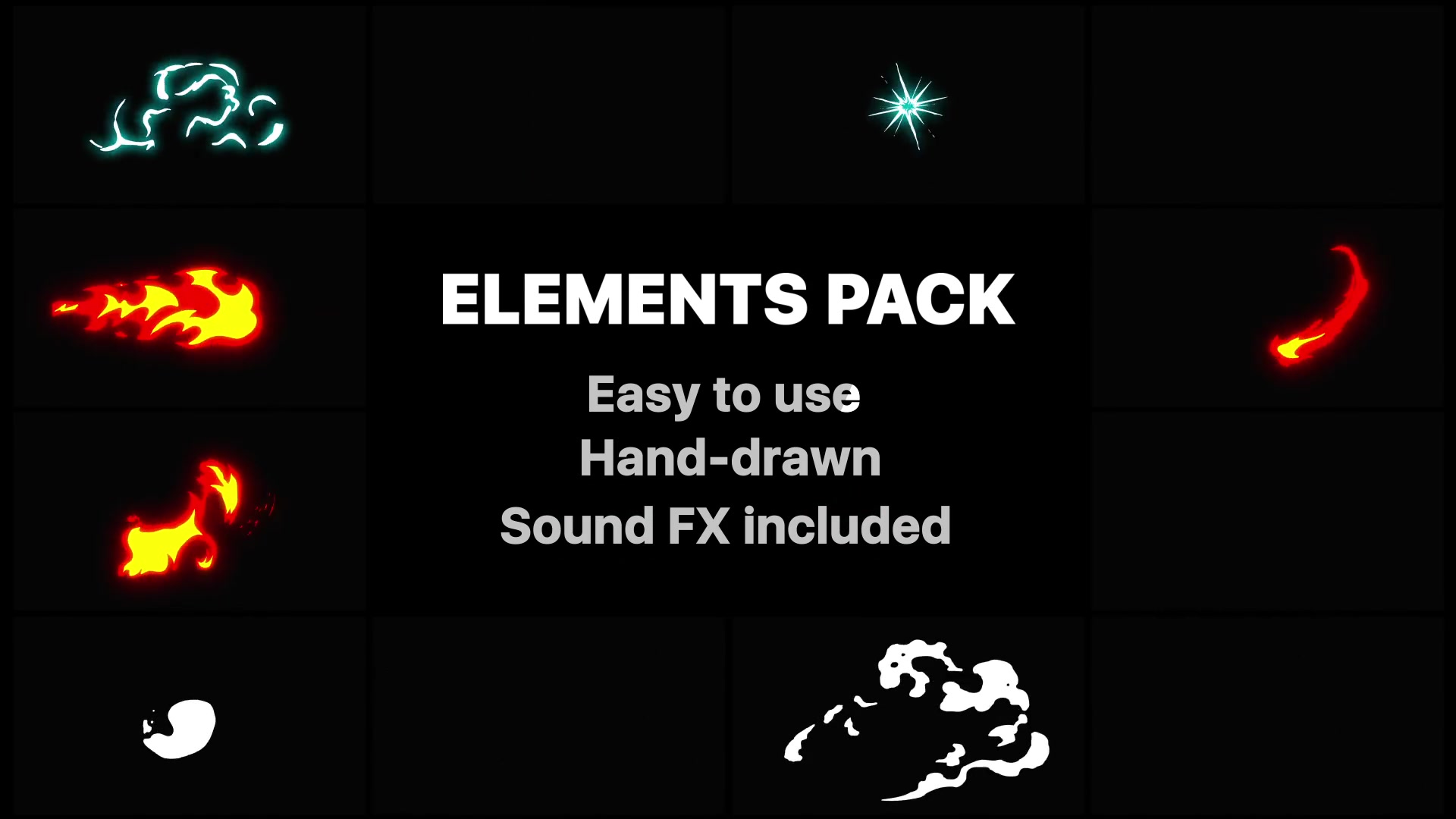 Flash FX Elements Pack 01 | DaVinci Resolve Videohive 33074615 DaVinci Resolve Image 4