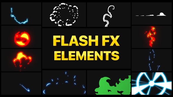 Flash FX Elements Pack 02 | DaVinci - 30173038 Download Videohive