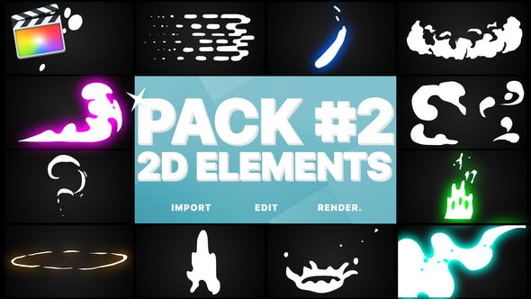 Flash FX Elements Pack 02 | Final Cut - 24262561 Videohive Download