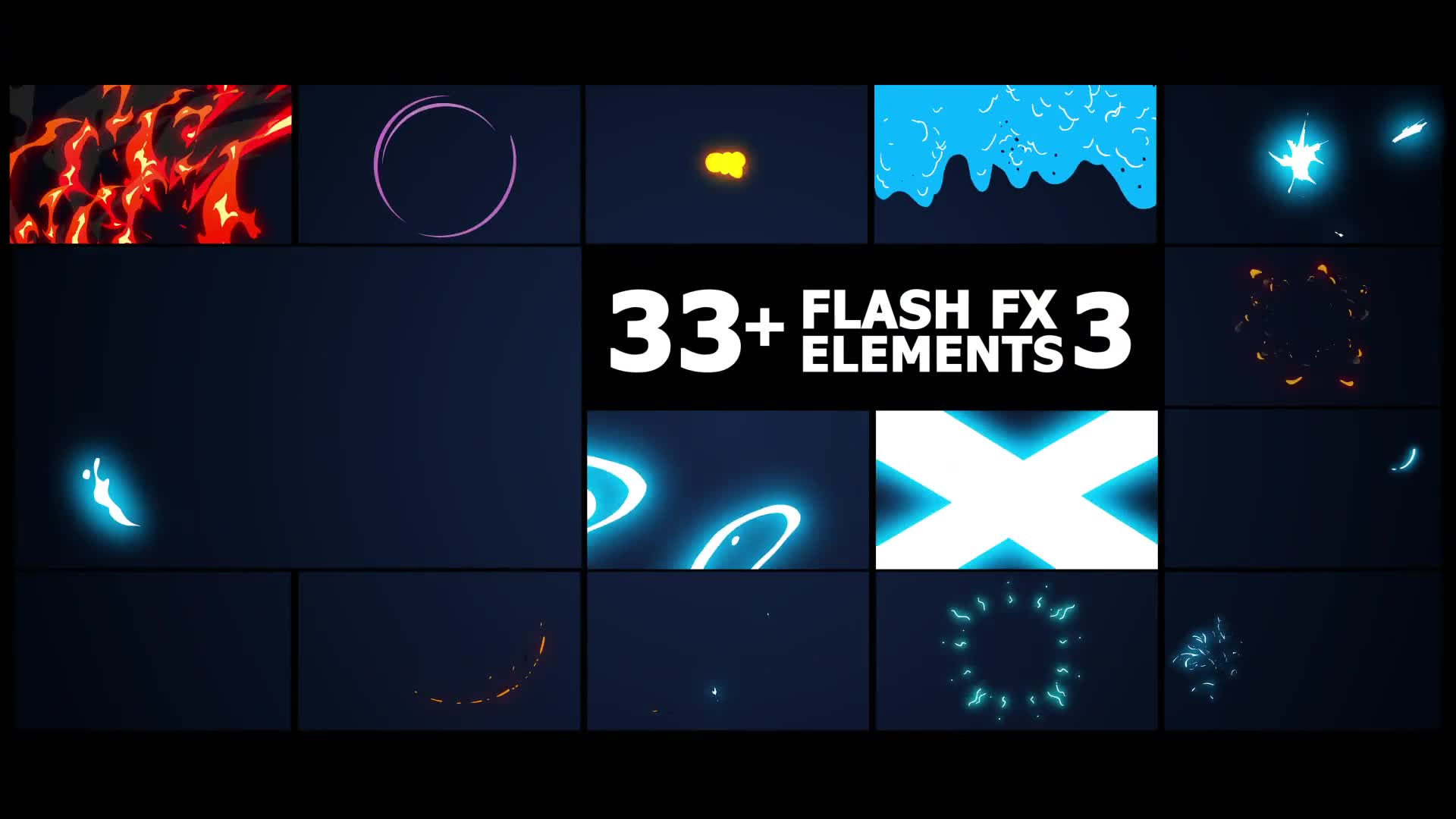 Flash FX Elements Pack 03 | Premiere Pro MOGRT Videohive 39206720 Premiere Pro Image 2