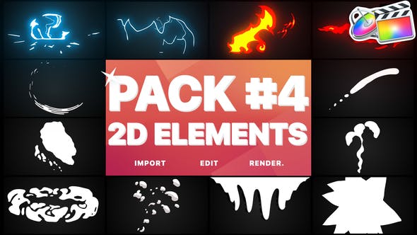 Flash FX Elements Pack 04 | Final Cut - Videohive Download 24291534