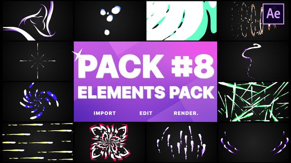 Flash FX Elements Pack 08 | After Effects - Videohive Download 26737977