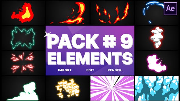 Flash FX Elements Pack 09 | After Effects - Download Videohive 28410665