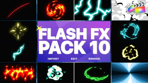 Flash FX Elements Pack 10 | FCPX - Download 29239534 Videohive