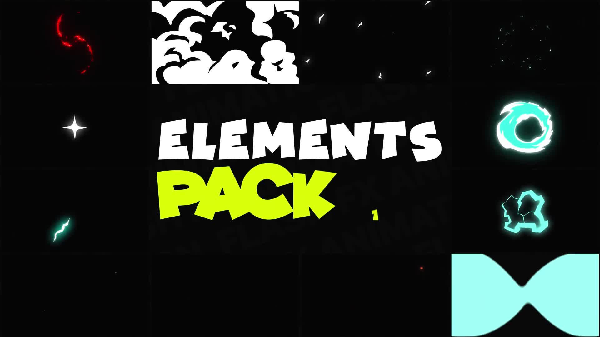 Flash FX Elements Pack 10 | Premiere Pro MOGRT Videohive 29239554 Premiere Pro Image 1