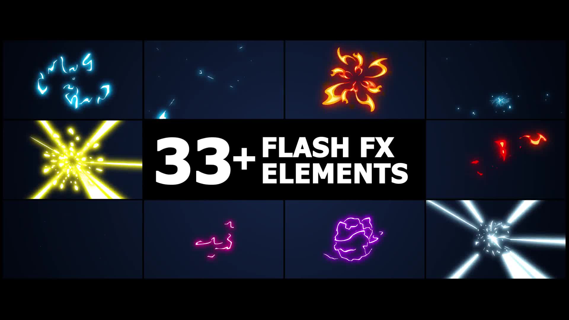 Flash FX Elements Pack | After Effects Videohive 37847451 After Effects Image 1