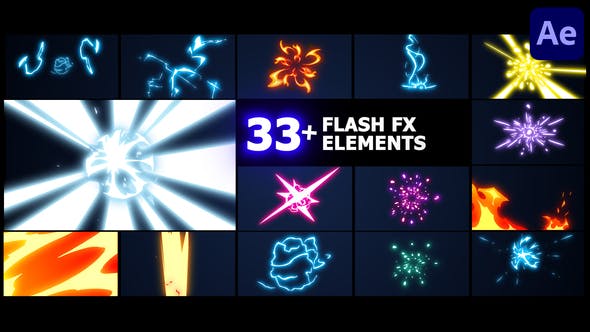 Flash FX Elements Pack | After Effects - 37847451 Videohive Download