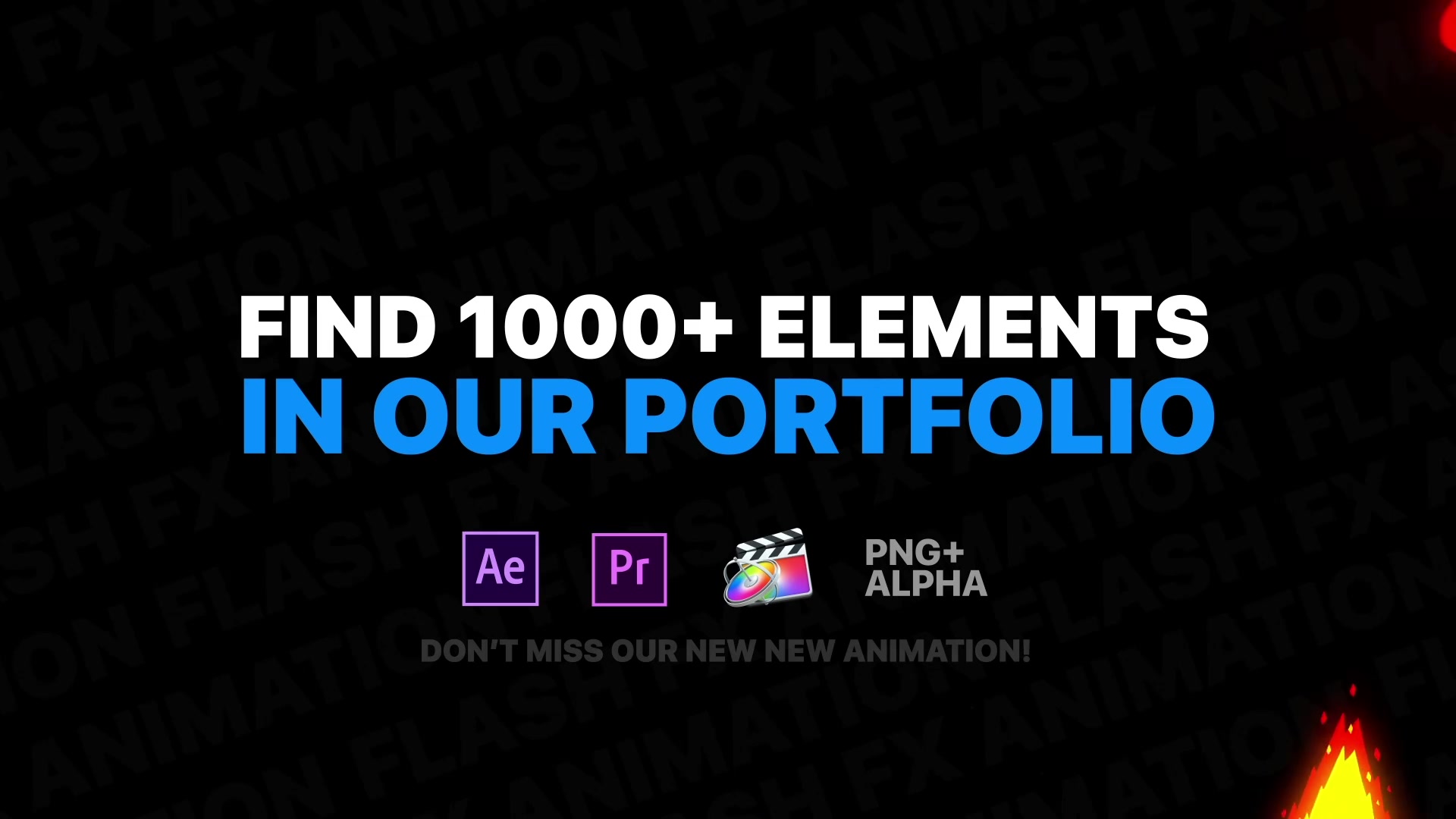 Flash FX Elements Pack | After Effects Videohive 32640433 After Effects Image 12