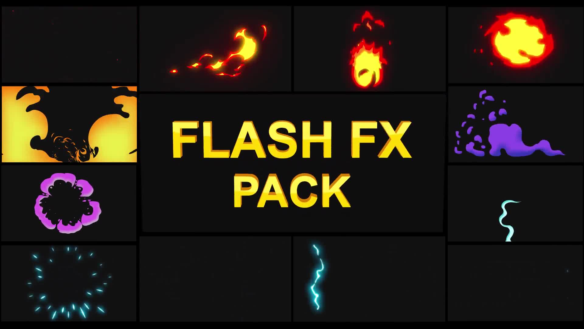 Flash FX Elements | Premiere Pro MOGRT Videohive 26202807 Premiere Pro Image 1
