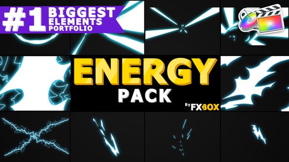 Flash FX ENERGY Elements | FCPX - Videohive Download 23510885