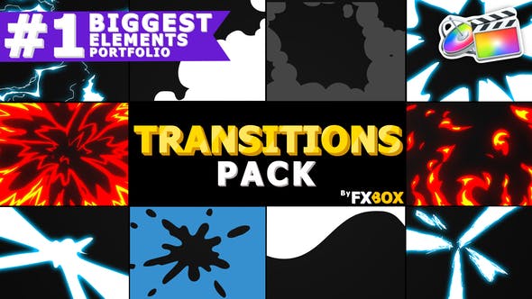 Flash FX Extreme Transitions | FCPX - Videohive 23479511 Download