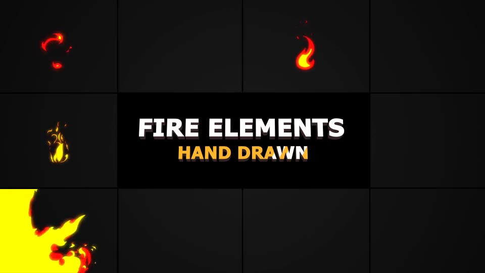 Flash FX FIRE Elements | FCPX Videohive 23475044 Apple Motion Image 2