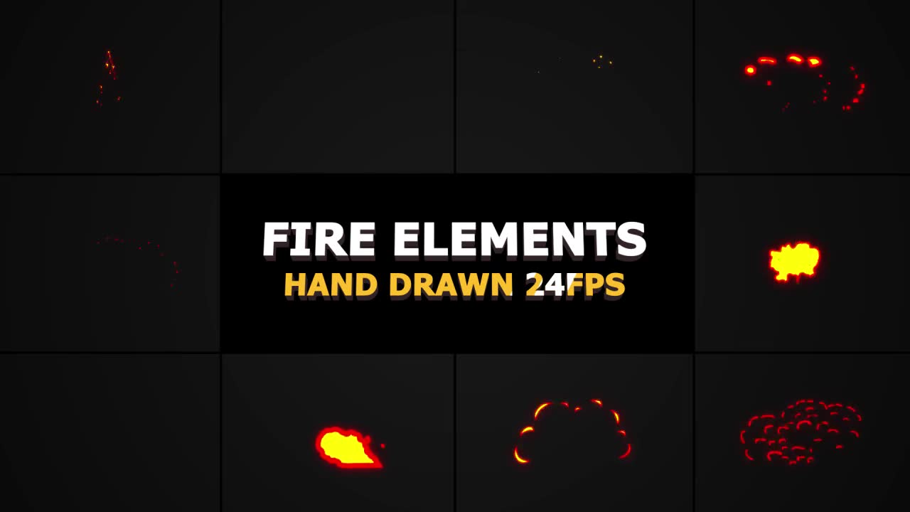 Flash FX Flame Elements - Download Videohive 22281292