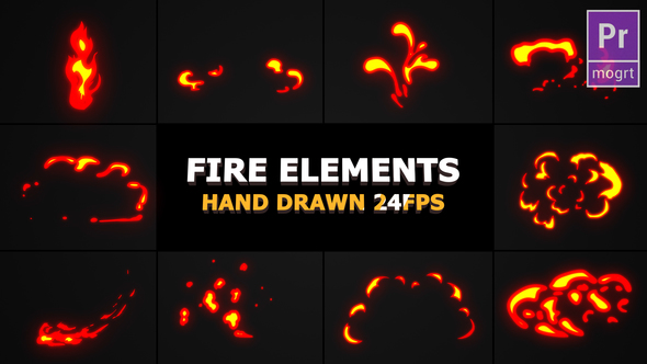 Flash FX Flame Elements - Download Videohive 22735078