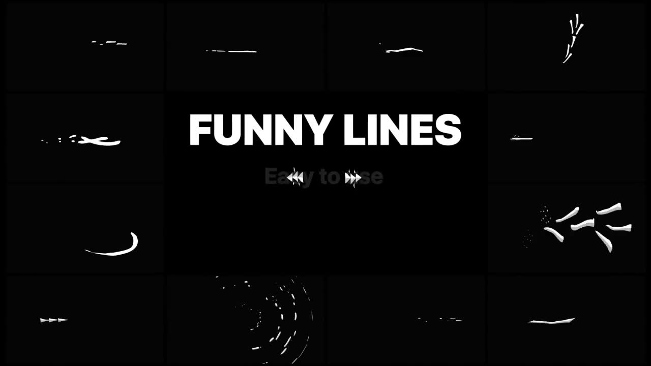 Flash FX Funny Lines | Final Cut Videohive 23495688 Apple Motion Image 2