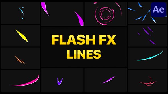 Flash FX Lines | After Effects - Videohive 34937686 Download