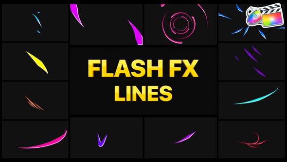 Flash FX Lines | FCPX - 36756766 Videohive Download