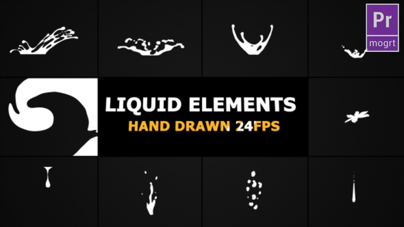 Flash FX Liquid Elements - Download Videohive 22712804