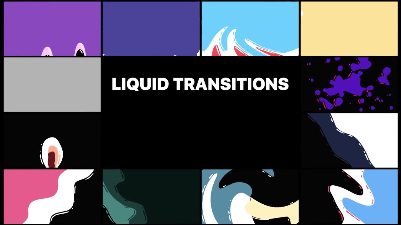 Flash FX Liquid Transitions - Download Videohive 21758096